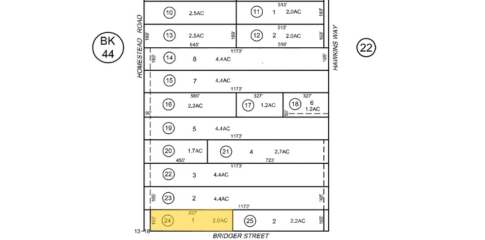 6471 Homestead Rd, Pahrump, NV for sale - Plat Map - Image 1 of 1