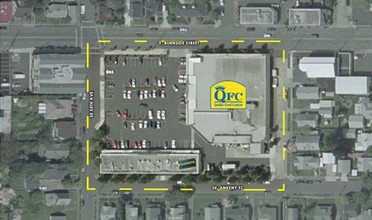 5512-5542 E Burnside St, Portland, OR - aerial  map view