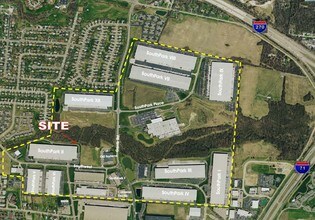 2156-2180 Southwest Blvd, Grove City, OH - aerial  map view