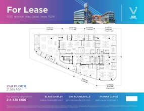 3030 Nowitzki Way, Dallas, TX for rent Floor Plan- Image 2 of 17