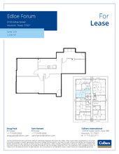 3100 Edloe St, Houston, TX for rent Floor Plan- Image 1 of 1