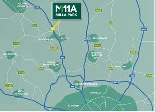 Luton Rd, Luton to rent Map- Image 2 of 3