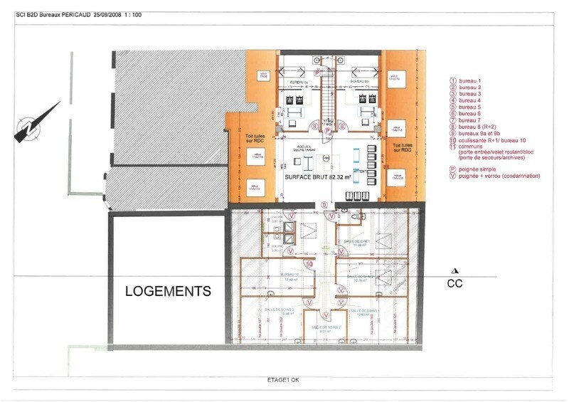 Light Industrial in Lyon for sale - Floor Plan - Image 3 of 7