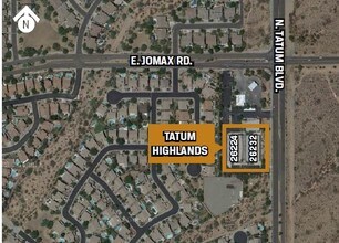 26224 N Tatum Blvd, Phoenix, AZ - AERIAL  map view