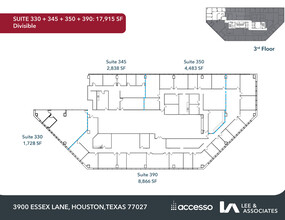 3900 Essex Ln, Houston, TX for rent Floor Plan- Image 2 of 2