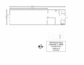 394-454 Peterson Rd, Libertyville, IL for rent Floor Plan- Image 1 of 1