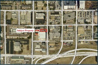 1012 Florence St, Fort Worth, TX - aerial  map view