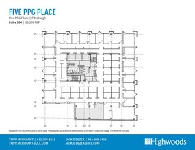 1 PPG Pl, Pittsburgh, PA for rent Floor Plan- Image 1 of 1