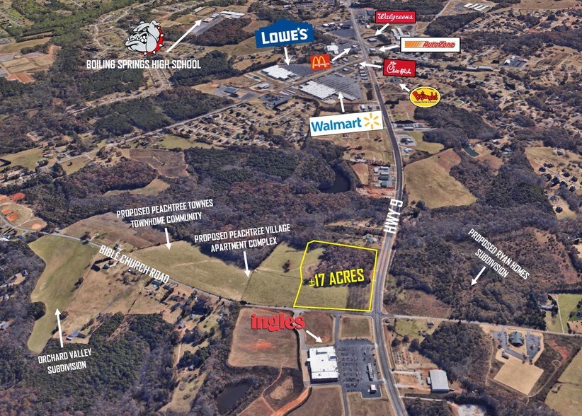 4450 Highway 9, Boiling Springs 29316 UK