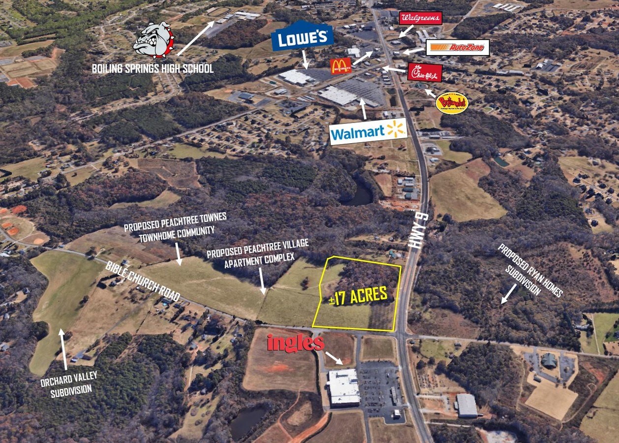 4450 Highway 9, Boiling Springs 29316 UK