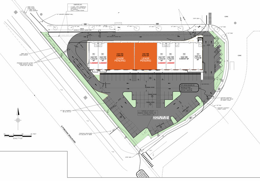 4451 Poinciana blvd, Kissimmee, FL for rent - Site Plan - Image 2 of 5