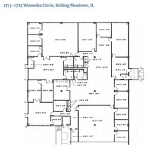 1715-1785 Winnetka Cir, Rolling Meadows, IL for rent Floor Plan- Image 1 of 2