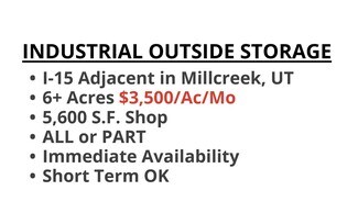 More details for 179 W Central Ave, Salt Lake City, UT - Land to Rent