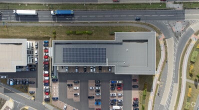 Meadow Rd, Hessle, NHS - AERIAL map view