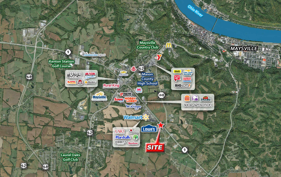 E Maple Leaf Rd, Maysville, KY for sale - Building Photo - Image 1 of 2