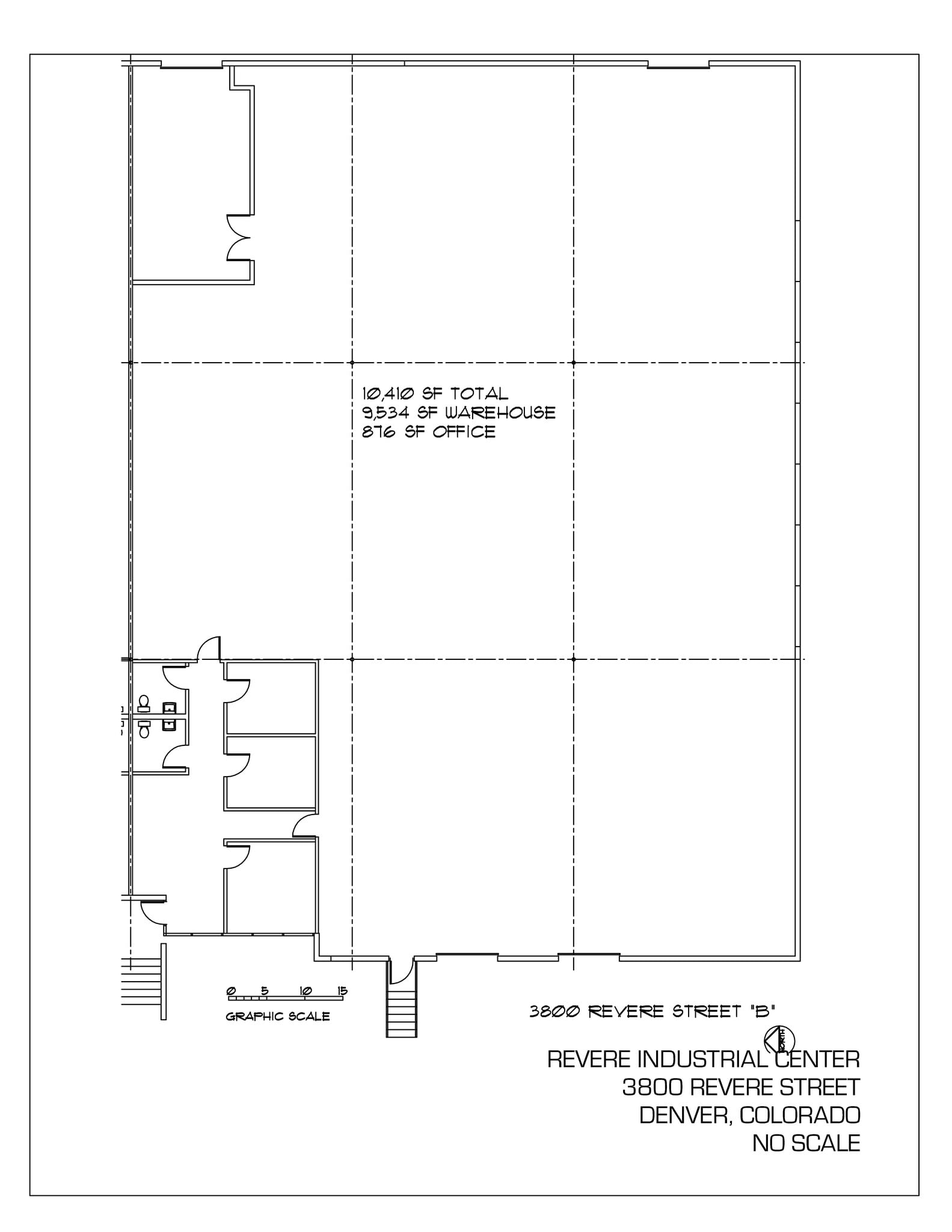 3800 Revere St, Denver, CO to rent Site Plan- Image 1 of 3