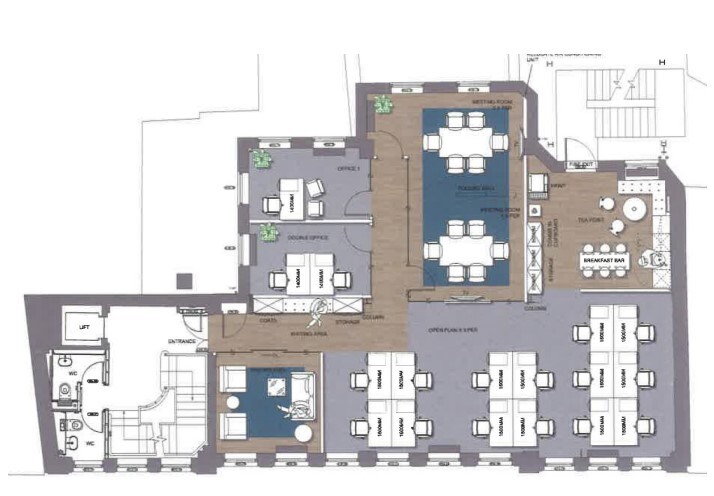 8-10 Lower James St, London for rent - Floor Plan - Image 2 of 7