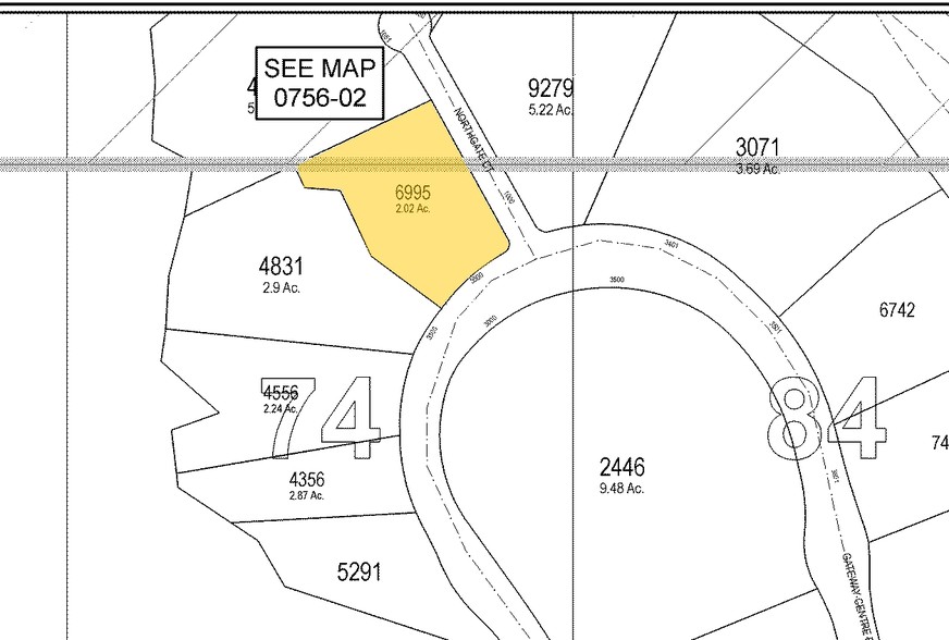 3500 Gateway Centre Blvd, Morrisville, NC for rent - Plat Map - Image 2 of 63