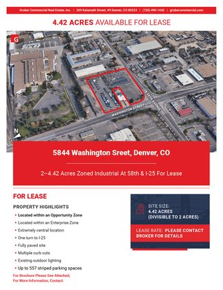 More details for 5844 Washington St, Denver, CO - Land for Rent