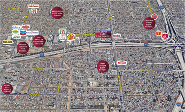 11503 New Hampshire Ave, Los Angeles, CA - aerial  map view