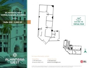 95 Merrick Way, Coral Gables, FL to rent Floor Plan- Image 1 of 1