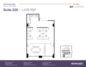 6 Concourse Pky NE, Atlanta, GA to rent Floor Plan- Image 1 of 1