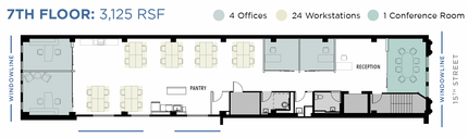 729 15th St NW, Washington, DC for sale Floor Plan- Image 1 of 1