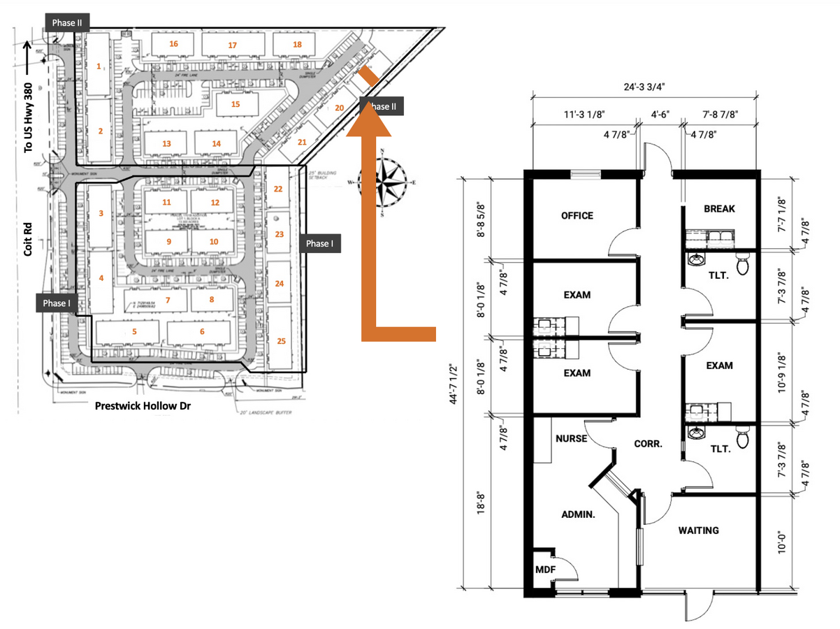 1400 N Coit Rd, McKinney, TX 75071 - Unit 1903 -  - Floor Plan - Image 1 of 1