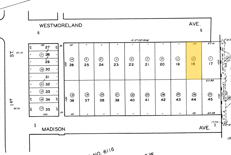 155 S Westmoreland Ave, Los Angeles, CA for sale - Plat Map - Image 3 of 66