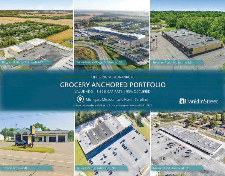 Grocery Anchored Portfolio - MI, MO, NC portfolio of 6 properties for sale on LoopNet.co.uk - Building Photo - Image 1 of 16