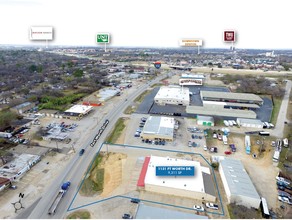 1131 Fort Worth Dr, Denton, TX - aerial  map view