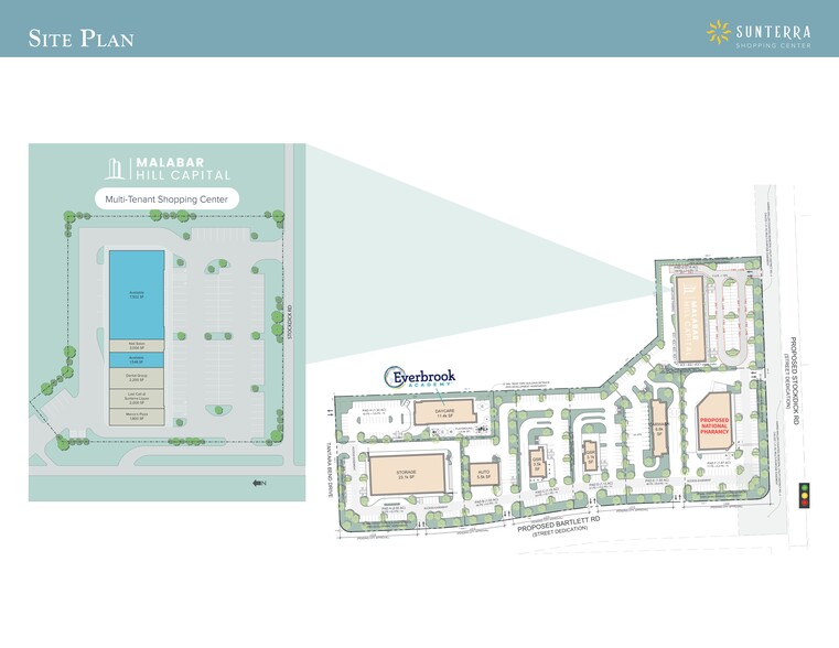 NEC Stockdick Rd and Bartlett Rd, Katy, TX for rent - Site Plan - Image 2 of 2