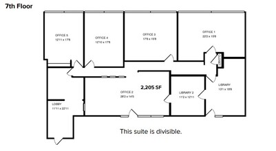 626 Madison Ave, Toledo, OH for rent Floor Plan- Image 1 of 1