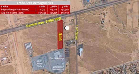 114th & Central, Albuquerque, NM for sale - Other - Image 2 of 2