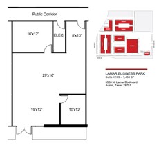 5555 N Lamar Blvd, Austin, TX for rent Floor Plan- Image 1 of 1