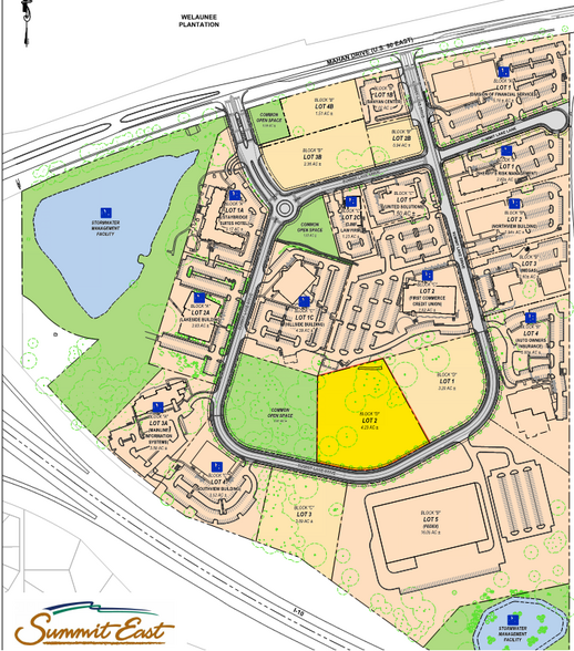 Summit Lake Dr, Tallahassee, FL for sale - Site Plan - Image 3 of 5