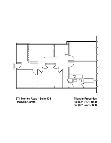 371 Merrick Rd, Rockville Centre, NY for rent - Floor Plan - Image 2 of 13