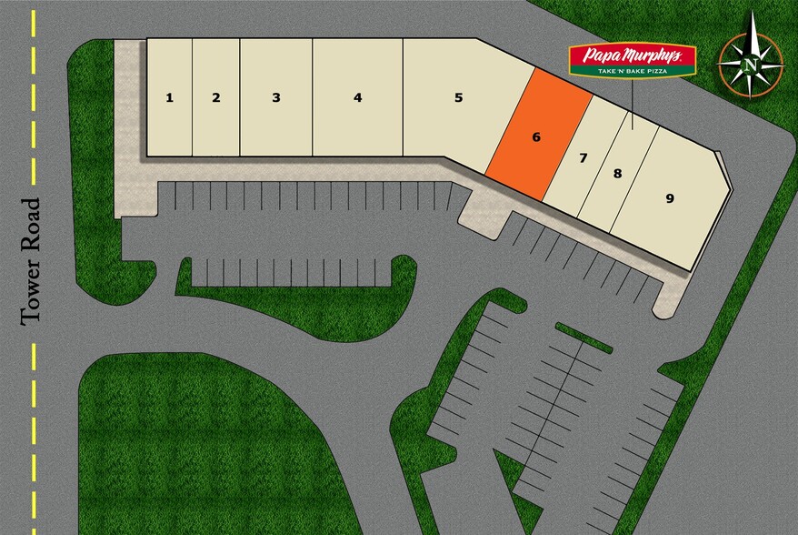 18525 E Smoky Hill Rd, Centennial, CO for rent - Site Plan - Image 2 of 2