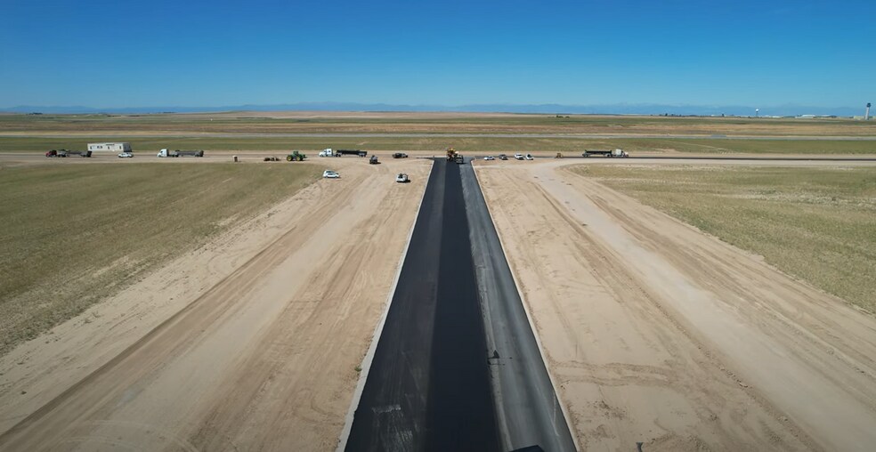 NWC E Colfax Avenue & Peterson Rd, Bennett, CO for rent - Aerial - Image 2 of 6