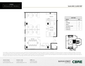 1355 Peachtree St NE, Atlanta, GA for rent Floor Plan- Image 2 of 7