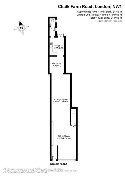 70A Chalk Farm Rd, London for sale - Floor Plan - Image 1 of 1