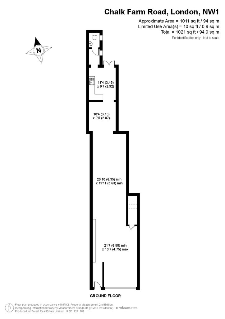 70A Chalk Farm Rd, London for sale Floor Plan- Image 1 of 1