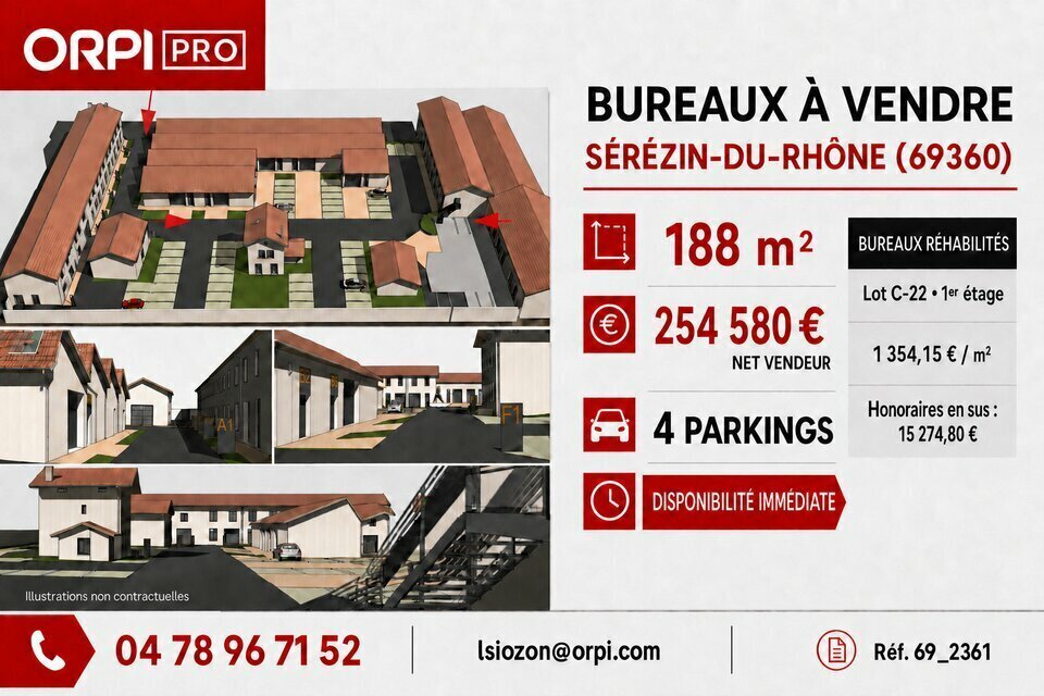 Office in Serezin Du Rhone for sale Building Photo- Image 1 of 6