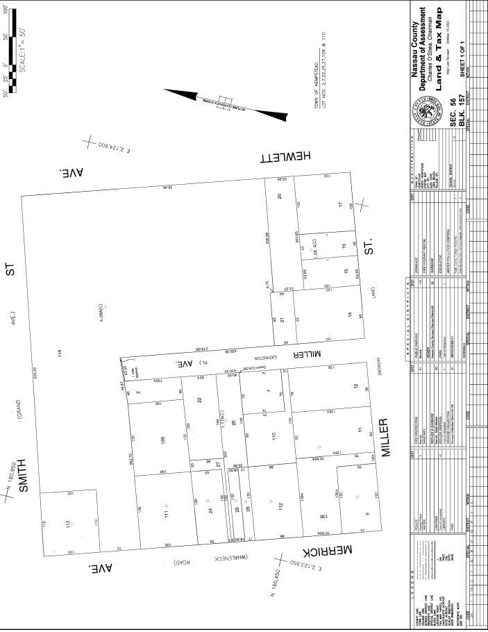 2161-2167 Merrick Ave, Merrick, NY for sale Plat Map- Image 1 of 1