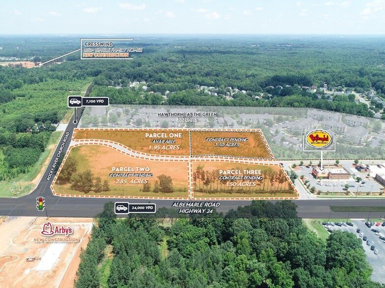 Rocky River Church Rd, Charlotte, NC for sale - Building Photo - Image 1 of 1