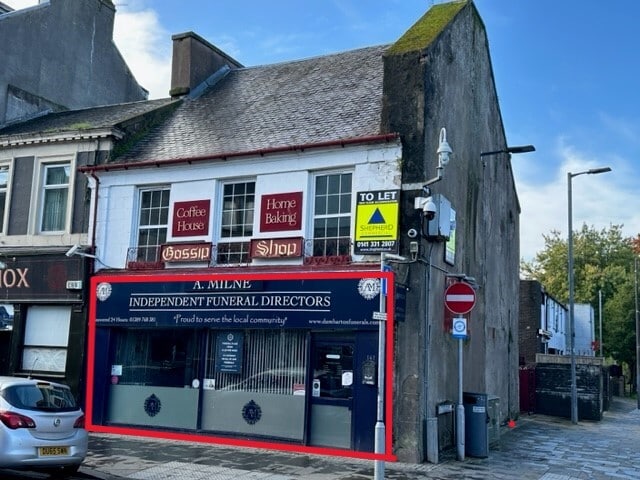 141-143 High St, Dumbarton for sale - Building Photo - Image 1 of 1