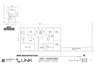 1801 Hawthorne Ln, West Chicago, IL for rent Site Plan- Image 2 of 2