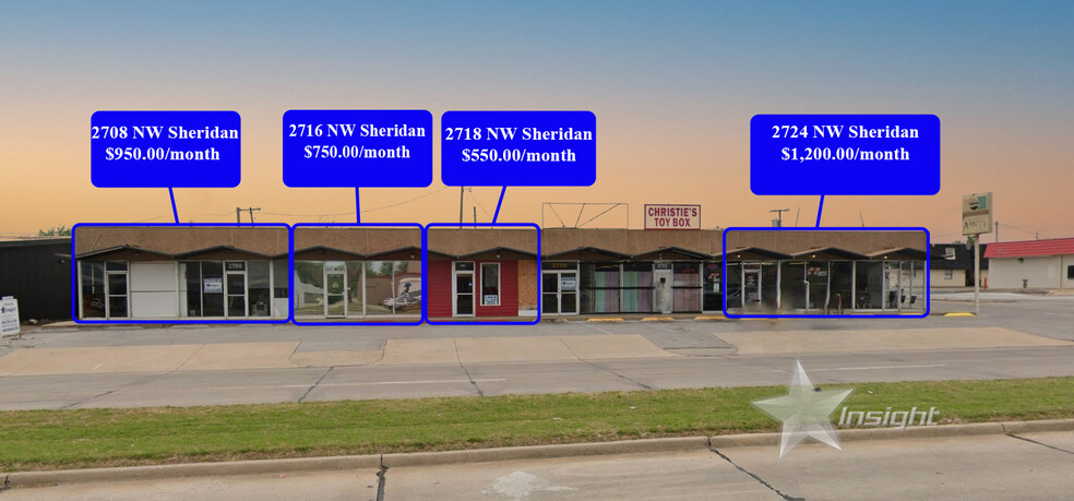 2708-2724 NW Sheridan Rd, Lawton, OK for rent - Building Photo - Image 1 of 5