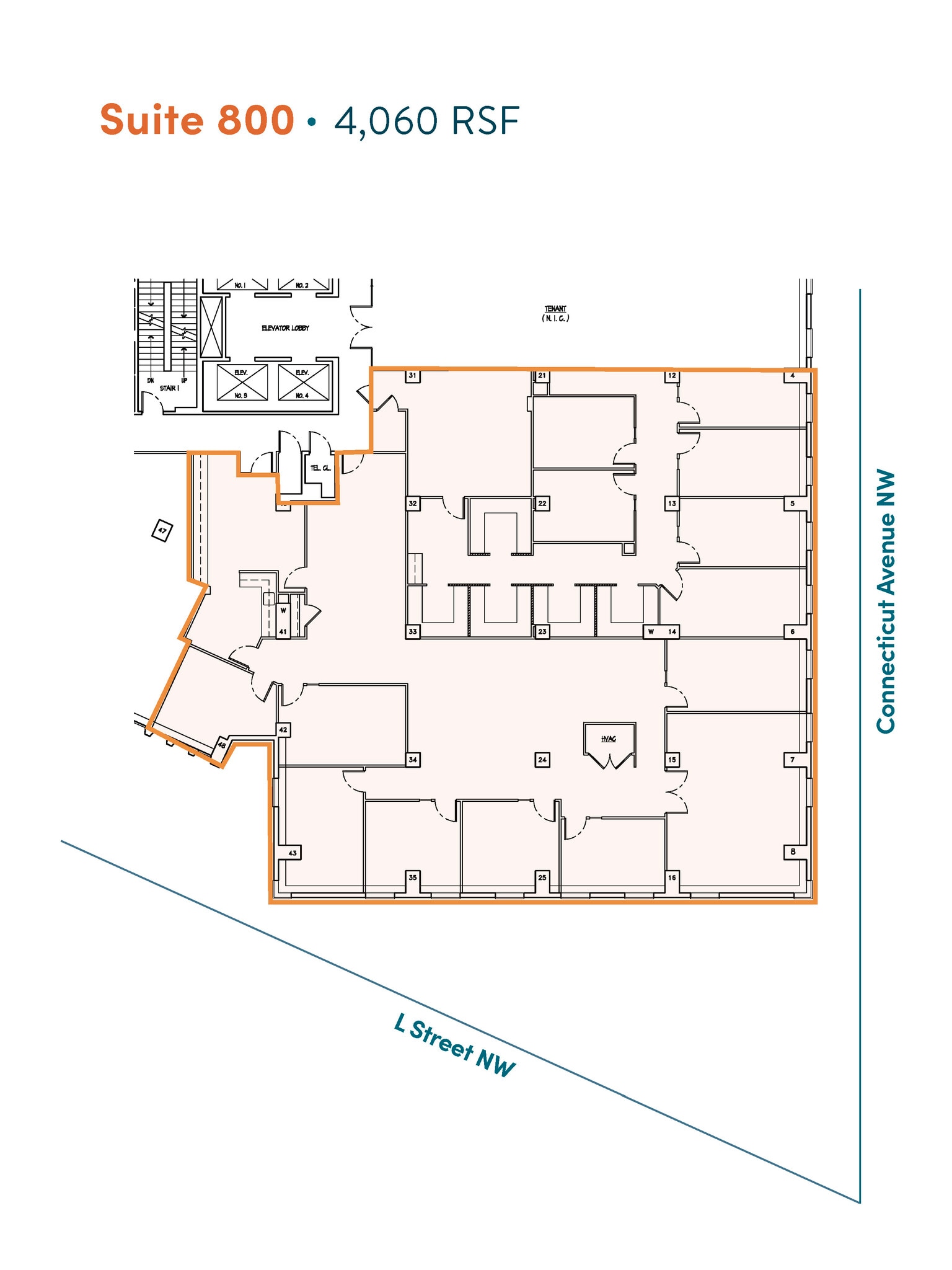 1100 Connecticut Ave NW, Washington, DC to rent Floor Plan- Image 1 of 1