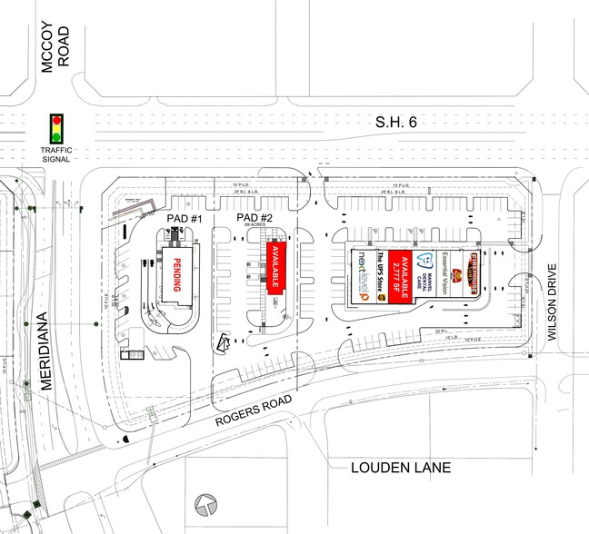 19710 Highway 6, Manvel, TX for rent - Site Plan - Image 2 of 4